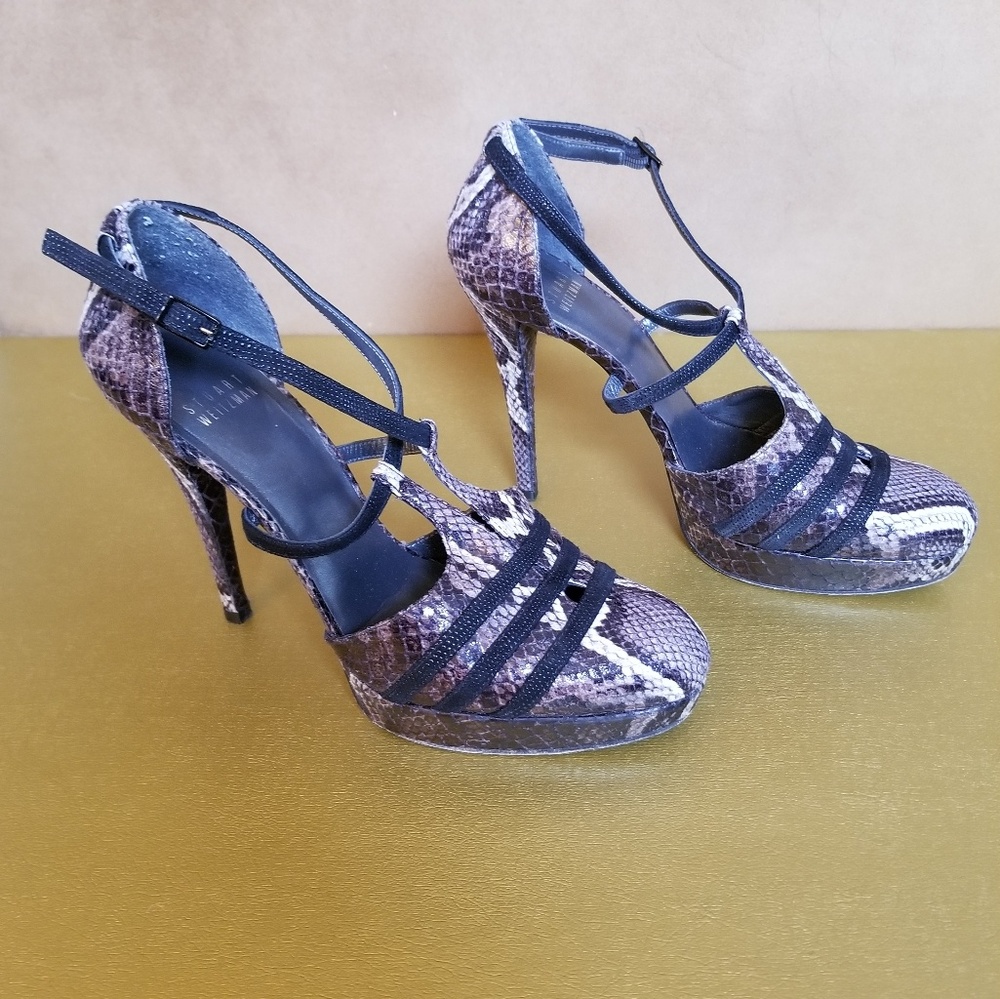 Stuart Weitzman Anniversary Heritage Platform Pump